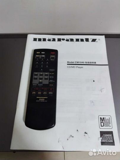 Marantz CM1040F CD/MD deck Made in Japan