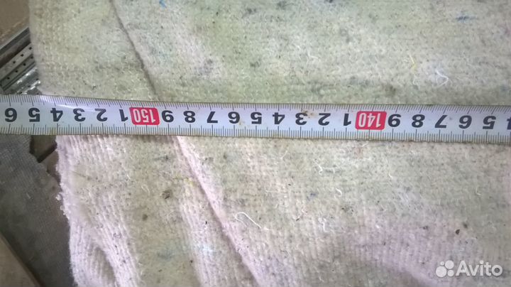 Полотно х/б 260+10 г\м² 30 метров