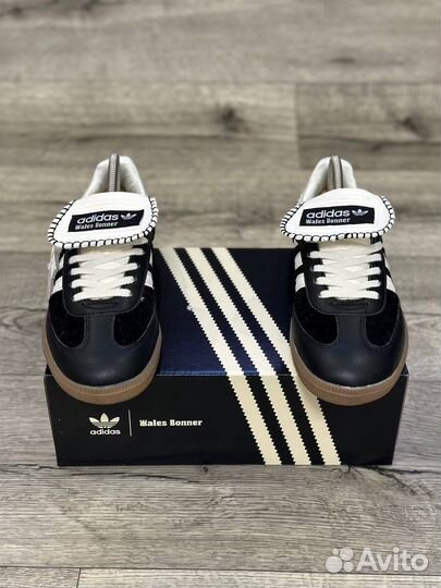 Кроссовки Adidas Samba Wales Bonner Pony Black