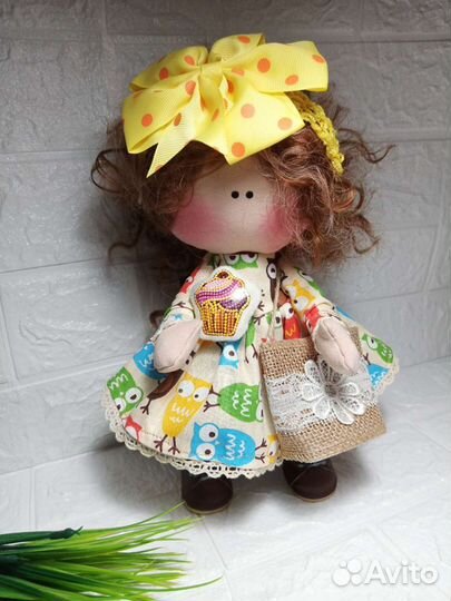 Интерьерная кукла ручной работы