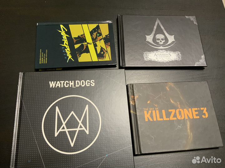 Книги артубики из игр: Resident Evil, watch dogs