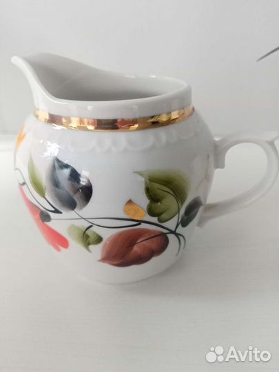 Молочник сливочник фарфор