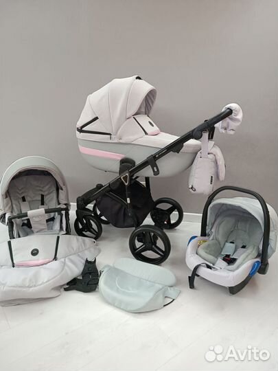 Коляска Adamex Cortina 3 в 1 Новая