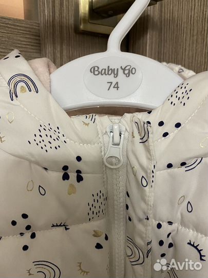 Комбинезон демисезонный 74