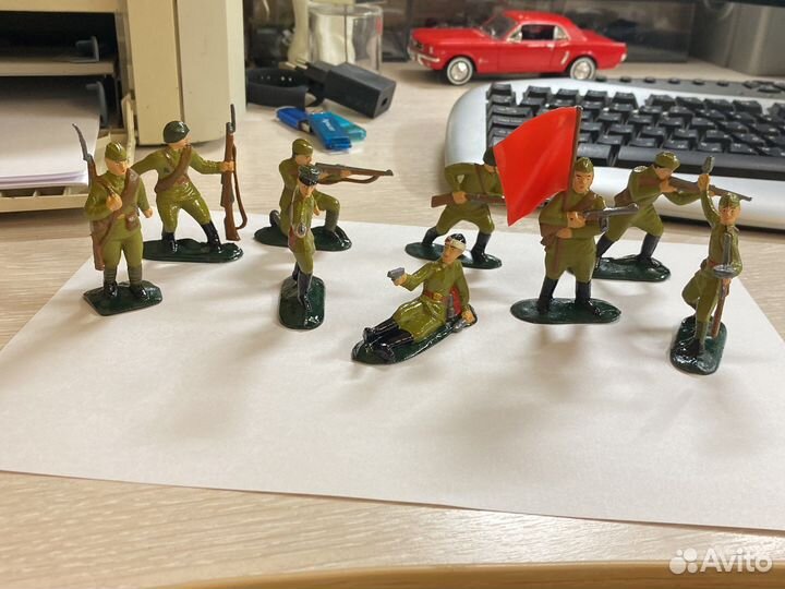 Пластмассовые содатики СССР