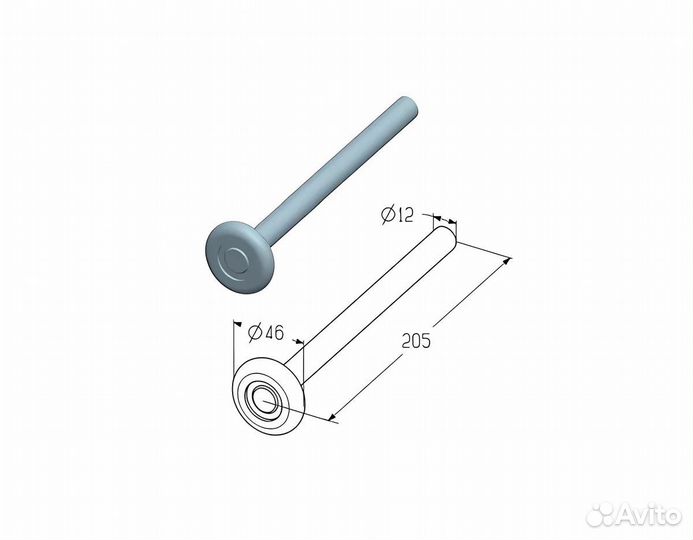 Запчасти для ворот Alutech