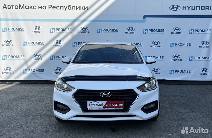 Hyundai Solaris 1.4 МТ, 2018, 60 975 км