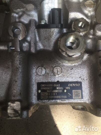 Топливный насос тнвд denso