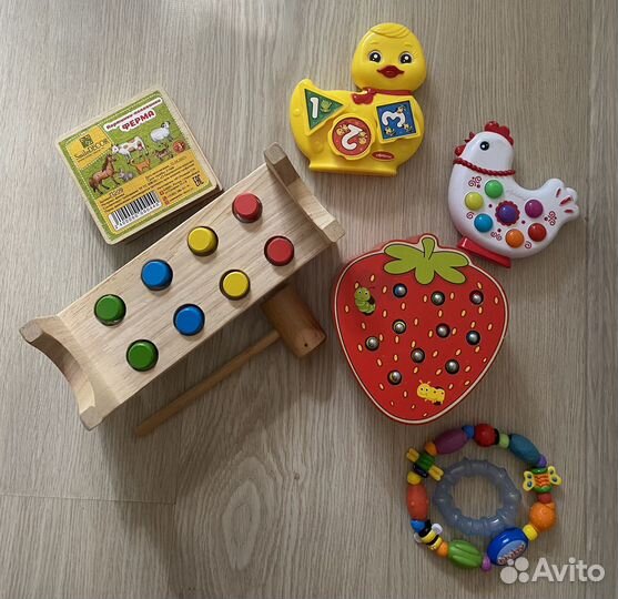 Детские игрушки 1-1,5 года