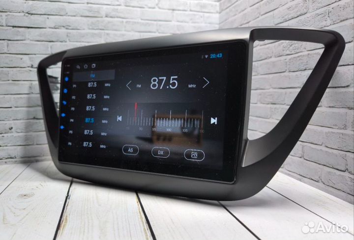 Магнитола Android с экраном на Kia Rio