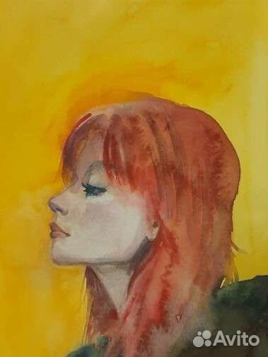 Портрет на заказ (акварель, лайнер, гуашь)