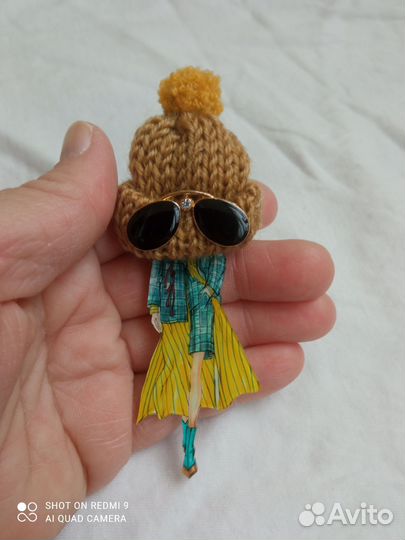 Брошь Новая