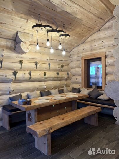 Баня на дровах