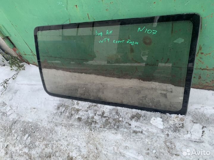 Стекло задние правое vw Transporter T4 корот база