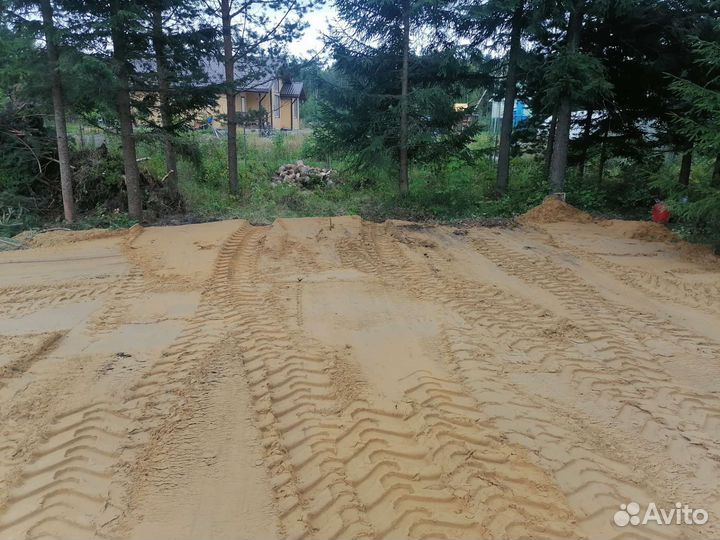 Раскорчевка и отсыпка участков