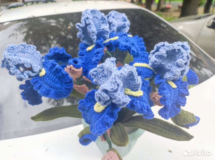 Прекрасные Ирисы ручной работы