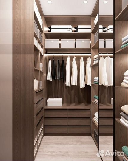 Гардеробная с гарантией на заказ