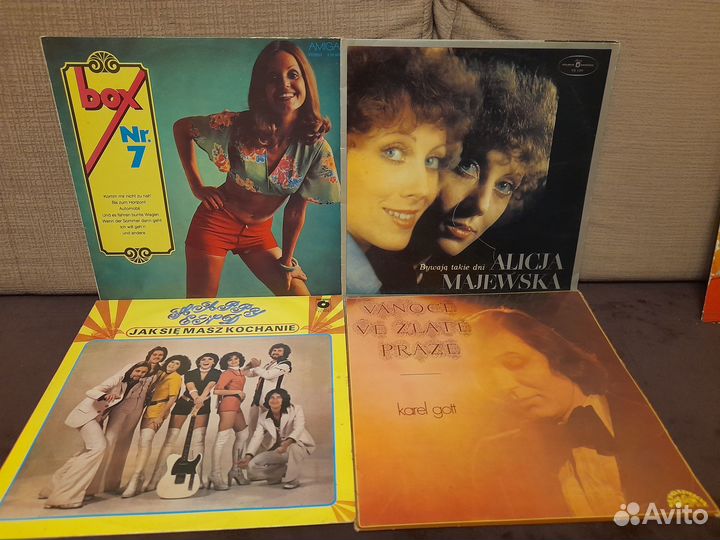 Виниловые пластинки за 100