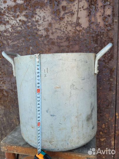 Кастрюля алюминиевая 20 литров СССР