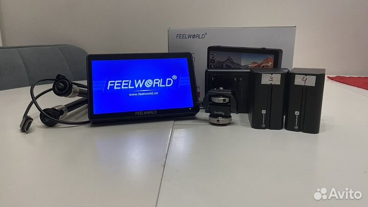 Накамерный монитор Feelworld F6 Plus v2 + допы