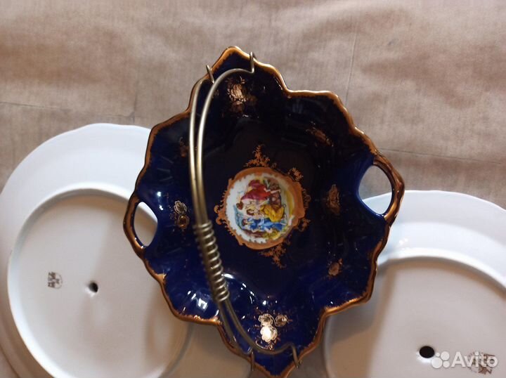 Десертница вазочка Германия. Мадонна