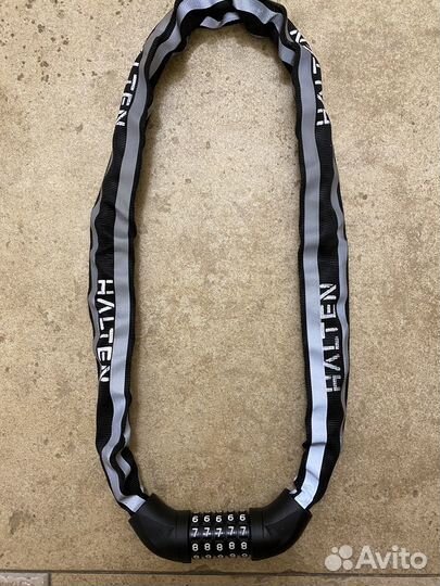 Замок для велосипеда кодовый halten