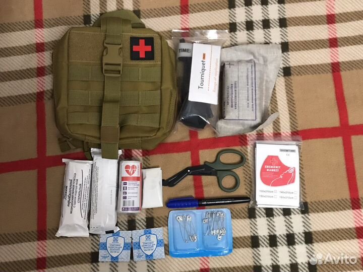 Аптечка тактическая в сборе и по отдельности сумка