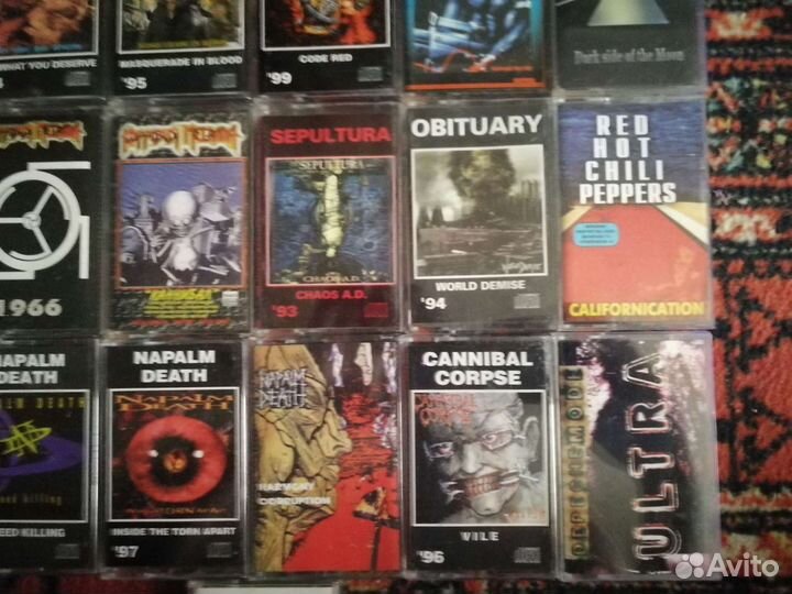 Аудиокассеты с записями