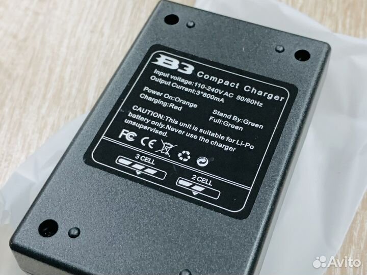 Заряда для аккумуляторов Lipo li-po 2-3s