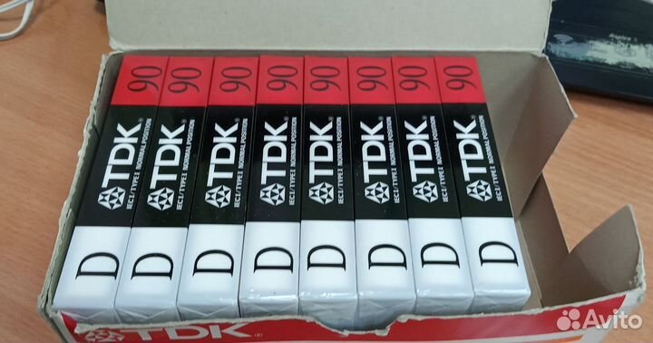 TDK D90 Аудио кассета, made in japan запечатана