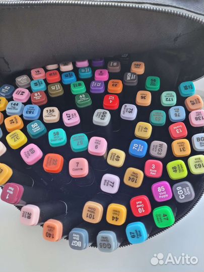 Маркеры для скетчинга 60 шт