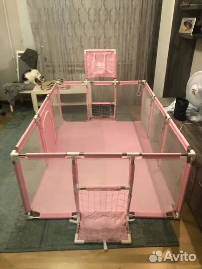 Манеж детский игровой большой усиленный 235*120*18