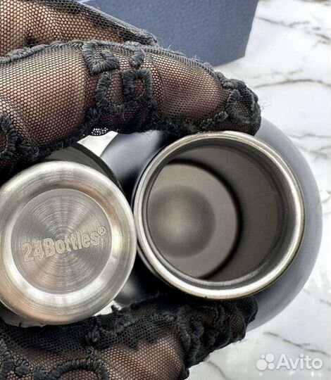 Dior подарочный набор термос и чехол кожаный