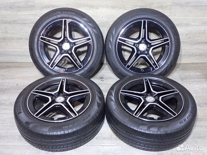 Комплект оригинальных R19 колес AMG Mercedes GLC