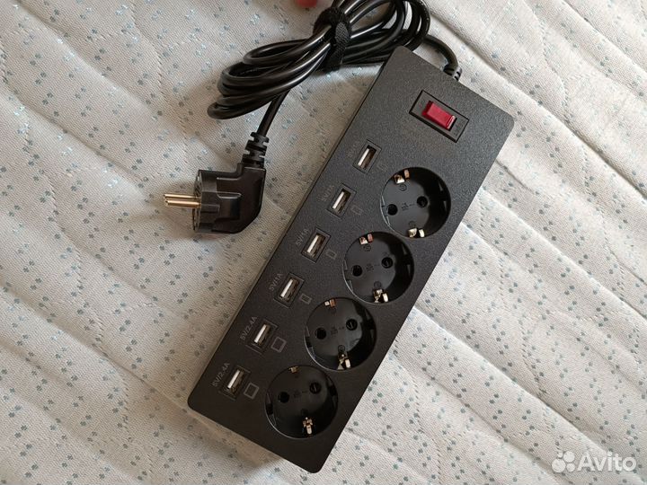 Сетевой фильтр на 4Квт 6 usb