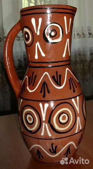 Ваза керамика СССР высота 27 см