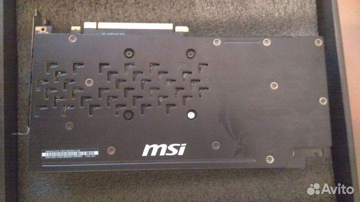 Видеокарта MSI nvidia GeForce GTX 1060 gaming X 6G