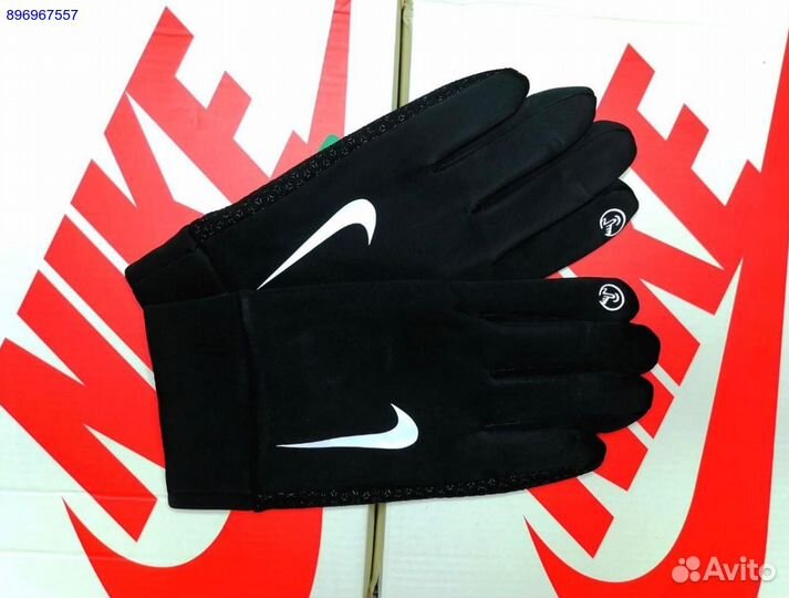 Перчатка теплые nike