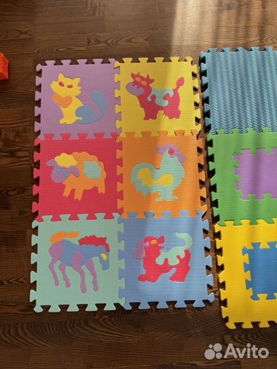 Мягкий коврик пазл