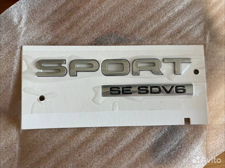 Эмблема Sport от Range Rover