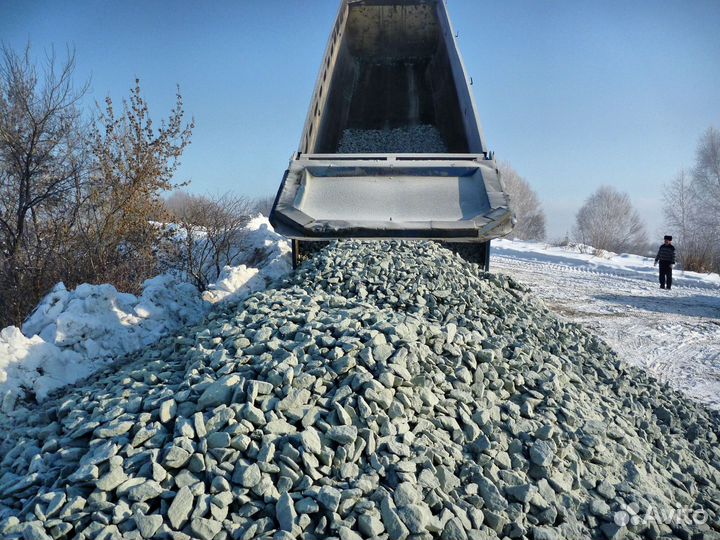 Щебень гравийный