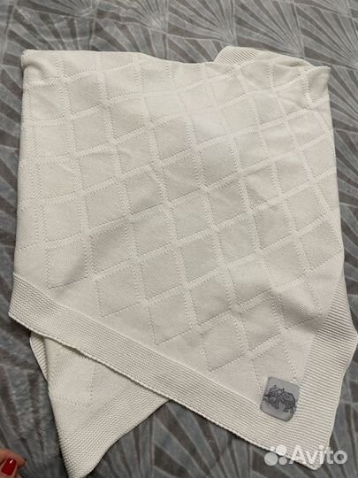 Детский вязанный плед