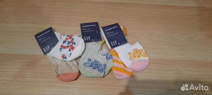 Носочки/следочки 5 пар, женские, GAP