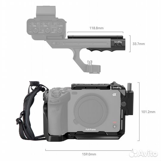 Smallrig 4184 Комплект клетки для Sony FX3 FX30