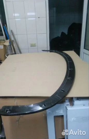 Сплитер,губа переднего бампера Audi a4 dtm(карбон)