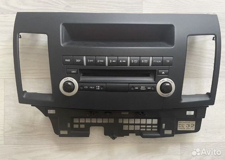 Штатная магнитола для mitsubishi lancer 10