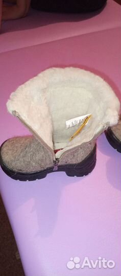 Детские валенки котофей 24 размер