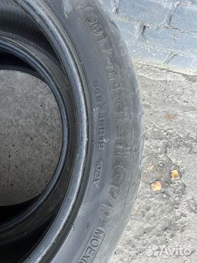 Goodyear EfficientGrip 245/45 R19 и 275/40 R19