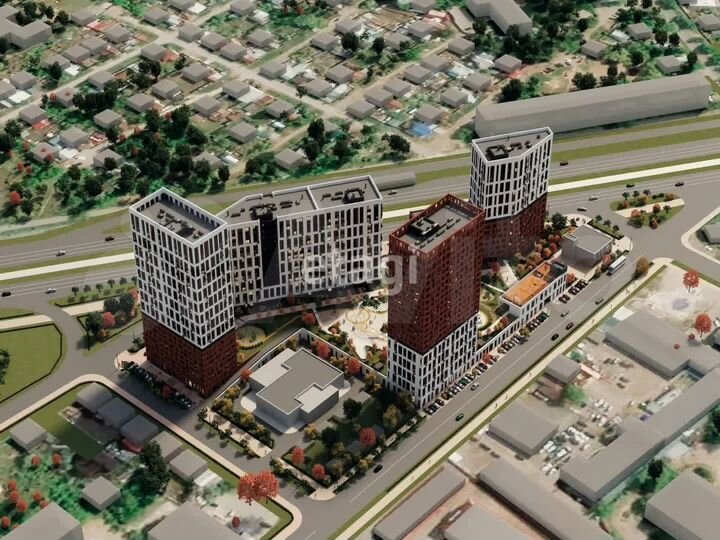 Квартира-студия, 35,6 м², 6/18 эт.