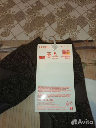 Перчатки зимние uniqlo